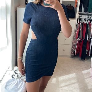 Elizabeth and James Denim Dress